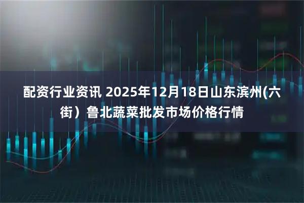 配资行业资讯 2025年12月18日山东滨州(六街）鲁北蔬菜批发市场价格行情